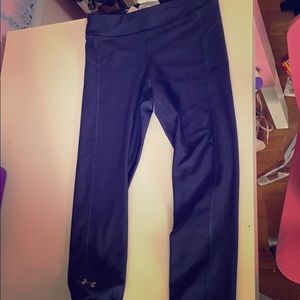Compression under armor navy leggings